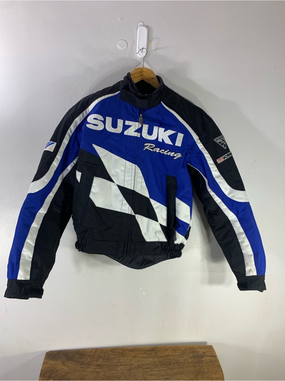 Suzuki racing motorcycle jacket